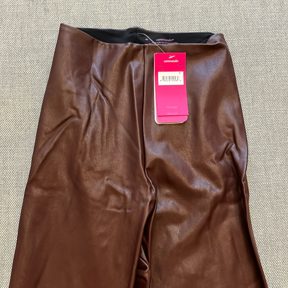 Commando Leggings - Oxblood
